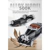 1/32 Роскошный винтажный автомобиль BENZ 500K, модель из сплава, изысканные настольные украшения, лучшая коллекция для любителей моделей автомобилей