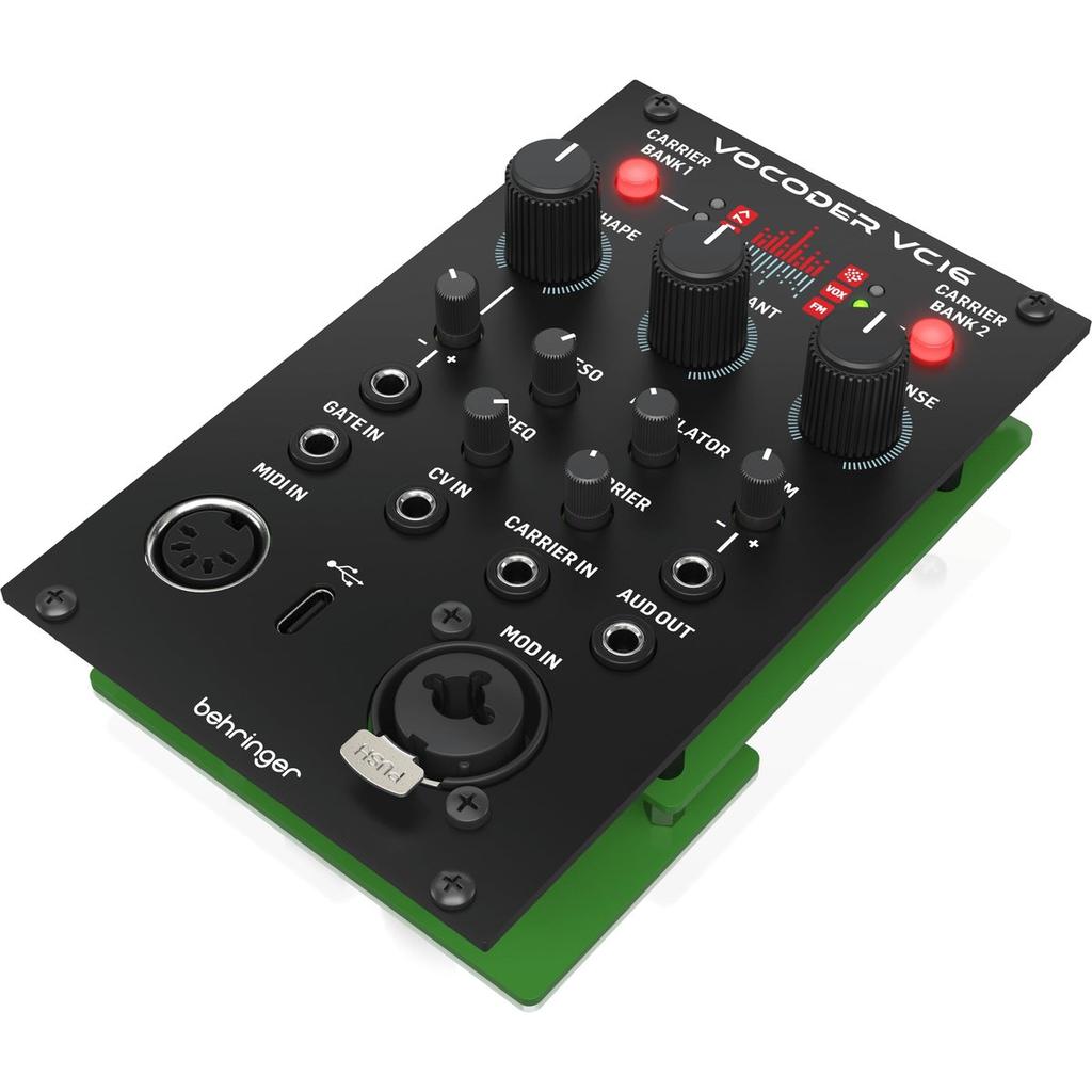 Behringer VC16 16-Band Vocoder Eurorack Module with 6 Synthesis Engines