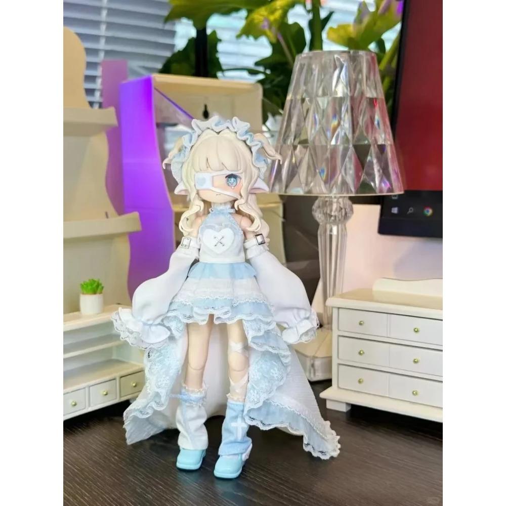 Оригинальные сторонники свободы Электронный милый питомец 1/12 BJD Слепая коробка Фигурки действий Аниме Куклы Кавайные игрушки Девочка Сюрприз Подарки