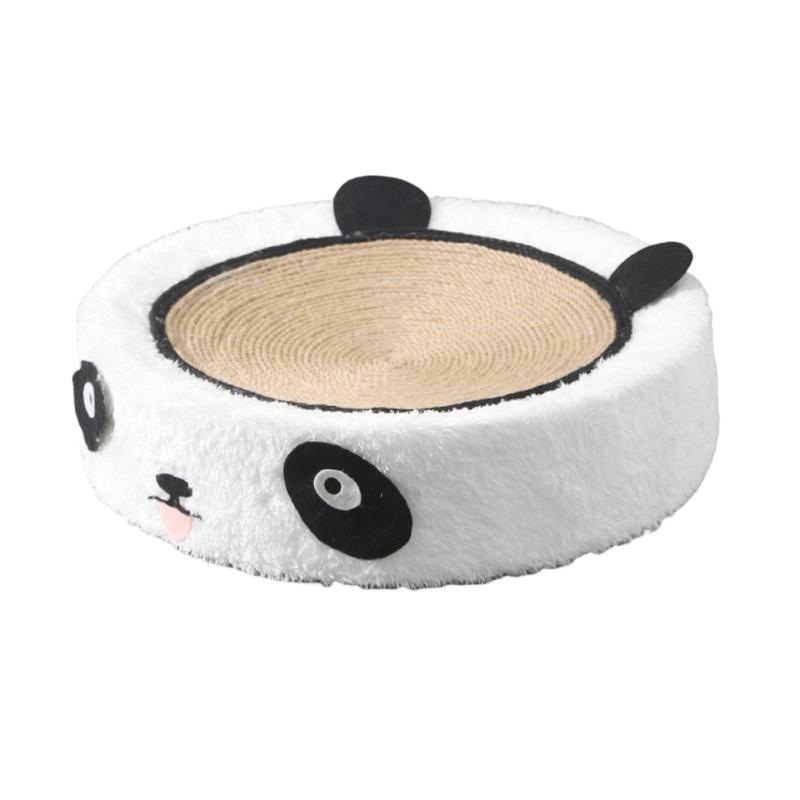 Круглая Когтеточка для кошек, сизаль, скребок для когтей, шлифовальная машина, защита для мебели, обучающие игрушки для кошек