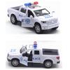 Мини-полицейская машина Ford в масштабе 1/32, Мини-полицейская машина Toyota, модель автомобиля с откатным механизмом Мини-полицейская машина, литая под давлением модель автомобиля, литая под давлением игрушечная машина