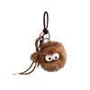Big Eyed Fox Plush Keychain Baseball Style With Nylon Rope Design For Gift Ideas