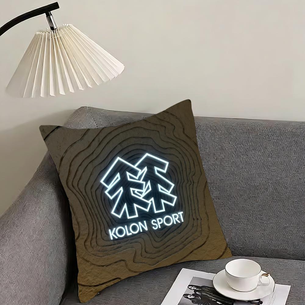Роскошная наволочка KKolonS SSPORT Cushion Cover Элегантный комфорт для дивана-кровати Двусторонняя печать Невидимая молния Декор для дома