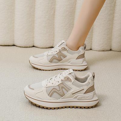 Ins корейская версия сетчатых папиных туфель для женщин 2025 года, летняя новая дышащая женская студенческая повседневная спортивная обувь для женщин HL8833