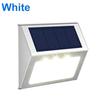 Solar Step Lights Solar Fence Lights Outdoor LED Stainless Steel Wall Lamps Deck Lights For Stair Fence Step Walkway Patio