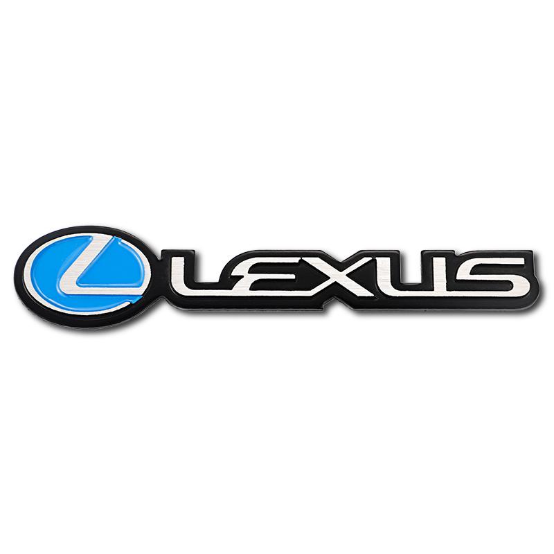 3D Metal Stickers Car Body Trunk Decal For Lexus F SPORT LS LX CT LC RC GX460 Ct200h LBX NX RX 350h 450h ES UX 300e GS GX IS 250