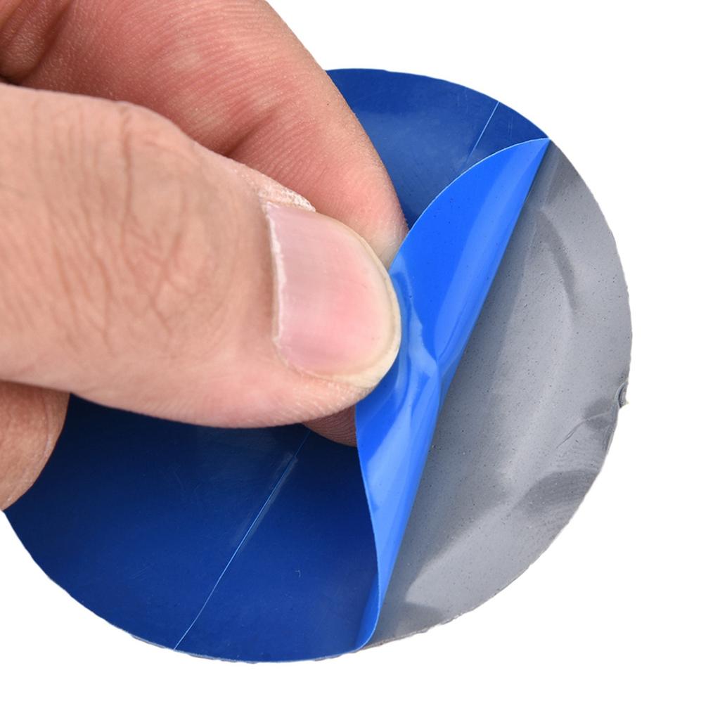 Ремонт резиновых шин / ремонт шин в коробке Холодная заплатка Хорошая герметизирующая способность Практичный синий авторемонтный цех Использование для ремонта автомобилей