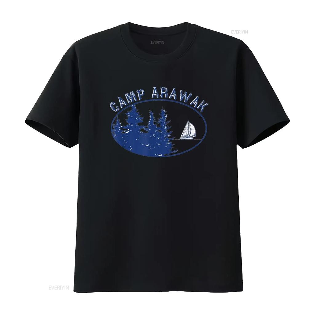 Футболка Camp Arawak Ретро Летняя винтажная Стирка мужская Мягкая Повседневная Унисекс дизайнерская одежда мода Универсальная Немного уличный стиль