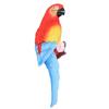 Macaws Wall Sculpture Synthetic Resin Hanging Parrot Statues Gardening Landscape Animal Sculpture