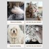 2 Pcs Cat Steam Brush Pet Spray Hair Removal Comb 3-in-1 Pet Grooming Massage Brush with Rotatable And Foldable Handle for Cats And Dogs