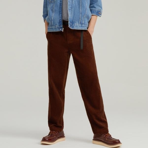 Levis Прямые Вельветовые Брюки Свободного Кроя Повседневные Мужские Брюки 002HW-0000