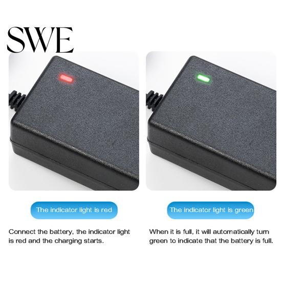 Supply Charger Battery Environmental Friendly Easy to Use Adapter ABS Power for Balance Bike