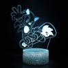 Sonic Series 3d Touch Control Colorful Night Light Ideal For Kids And Adults Gifts