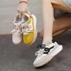 Pink Platform Forrest Gump Sports Board Shoes German Training Spring and Summer New Chic Niche Bread Shoes Sports Sub