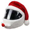 Christmas Creative Plush Helmet Cover for Men Long-lasting Helmet Protector Eye-catching Comfortable