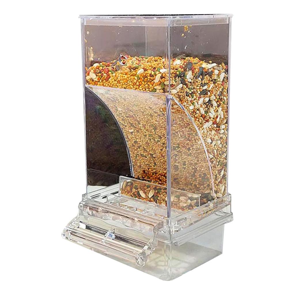 Кормушка для птиц из непроливающейся клетки для попугаев, кормушка для волнистых попугайчиков, автоматическая кормушка для птиц, контейнер для семян, принадлежности для кормления птиц