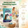 EelJoy средство для растворения шерсти домашних животных, специальное для бытовых стиральных машин, для растворения шерсти животных, для удаления остаточных пятен, чистящее средство, 100 г