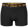 EVERLAST Men's Boxers 4 Pieces Cotton Underwear Black Color Logo