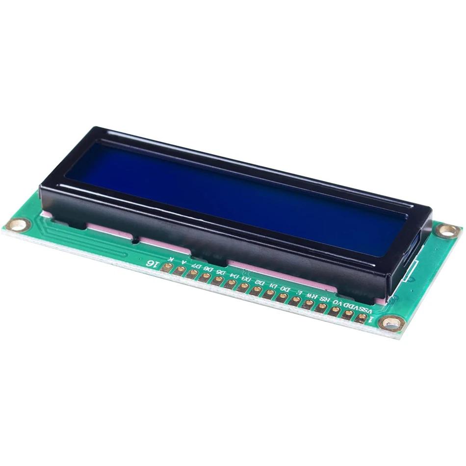 LCD1602+I2C 1602 16x2 1602A Синий/Зеленый экран HD44780 Символьный LCD /с IIC/I2C Последовательным Интерфейсным Адаптером Модуль Для Arduino