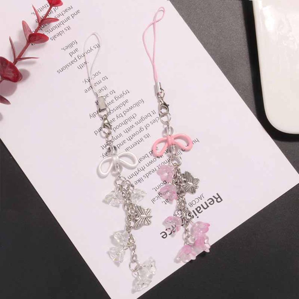 Straps Y2K Phone Pendant Charms Phone Chain Telephone Jewelry Phone Lanyard  Girl Woman