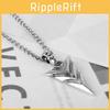 Arrow Luminous Necklace With Alloy Pendant And Chain For Anniversary And Holiday Gift