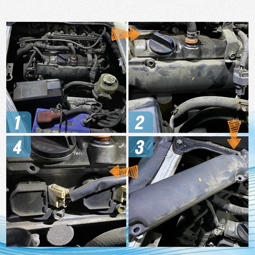 Комплект из 3 катушек зажигания для автомобилей Daihatsu, номер детали 90048-52126