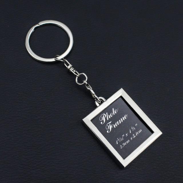 Брелок в форме сердца, семейная фоторамка, подарок на День святого Валентина девушке или парню, сувенирные подарки, брелок, ювелирные изделия, свадебные сувениры