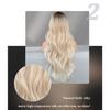 Т-образные парики на шнурке, шампанское, золото, подчеркивающие волны, боковые точки, парики на шнуровке, полный головной убор
