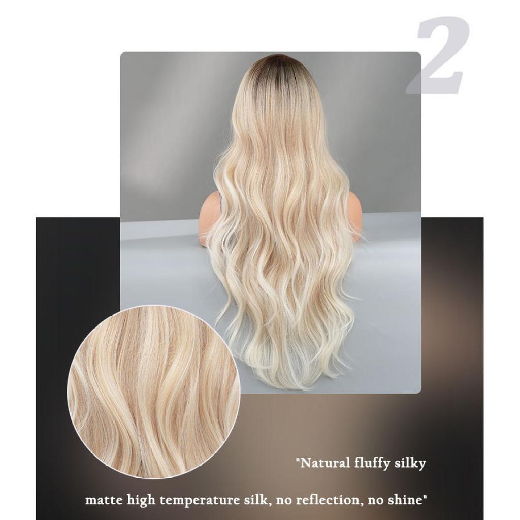 Т-образные парики на шнурке, шампанское, золото, подчеркивающие волны, боковые точки, парики на шнуровке, полный головной убор