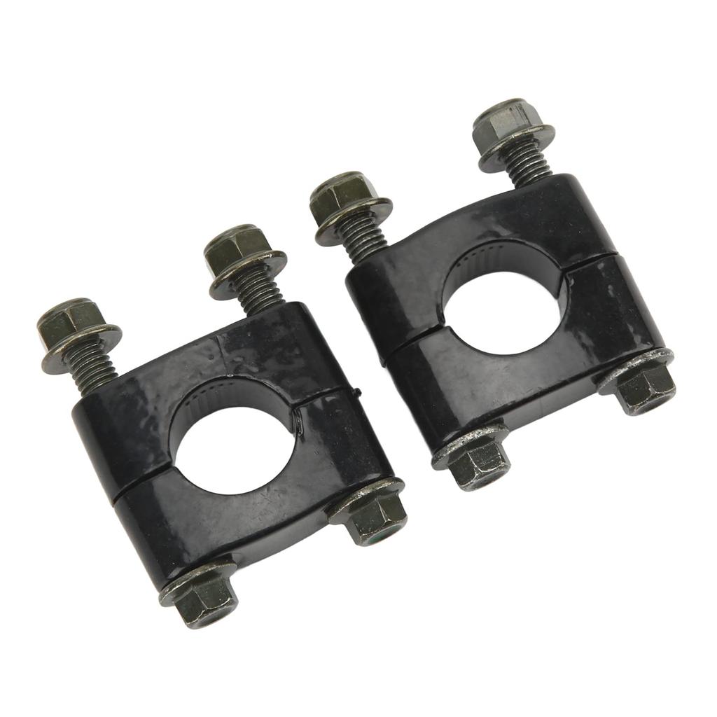 1 Pair Handlebar Clamp 22mm Universal Handlebar Riser Clamp Single Hole Handle Bar Mount