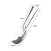 Silver Ice Cream Scoop Self-melting Ice Cream Spade Dessert Spade Ice Cream Digger  Hotel
