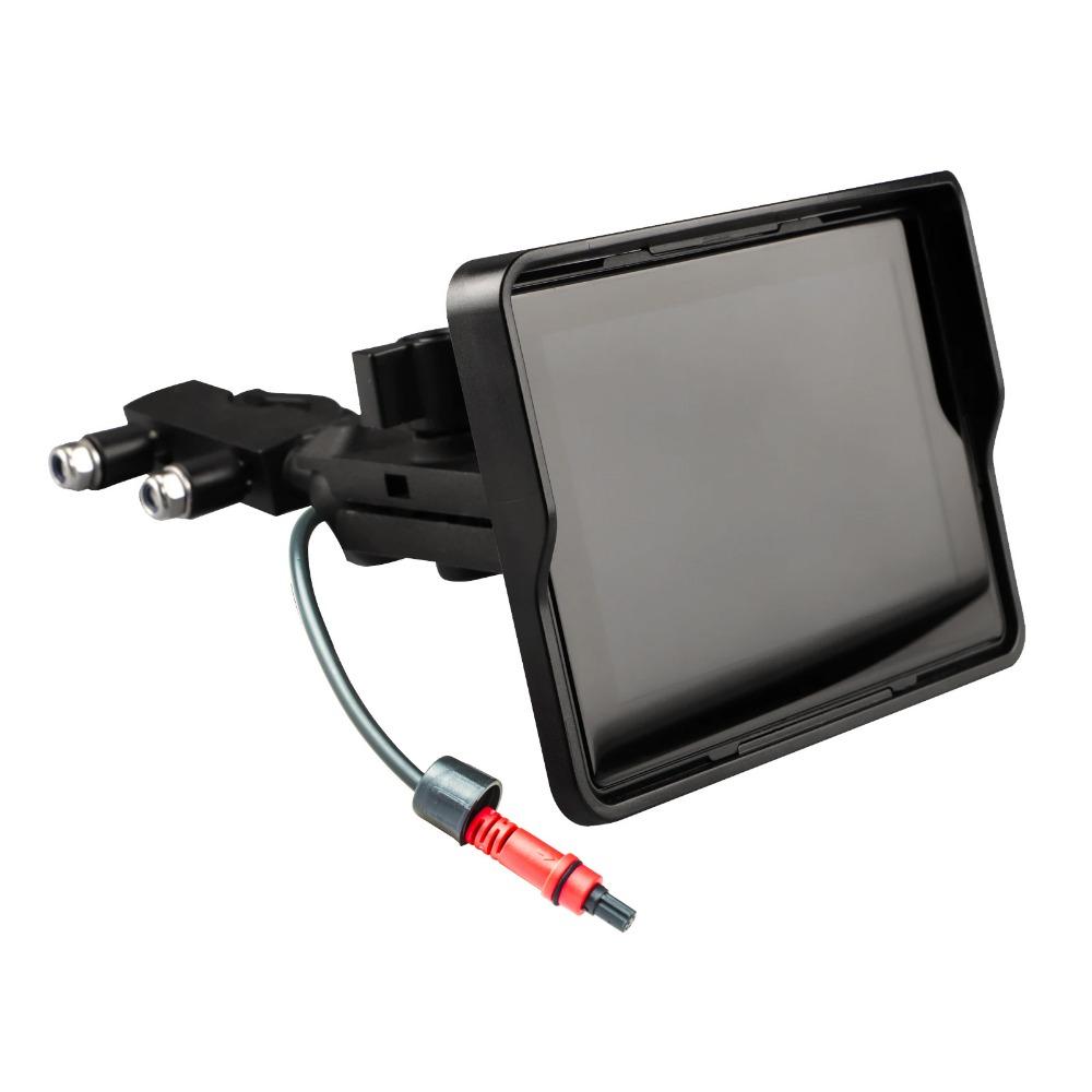 5-дюймовый портативный видеорегистратор для мотоцикла, беспроводной Apple Carplay, Android, автонавигация, GPS-экран, водонепроницаемый дисплей IPX7, двойной BT