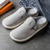 Men’s Sports Shoes Summer Backless Mules Casual Slippers Shoes Plus Size Sneakers for Students Sandals Over Sized 39-47