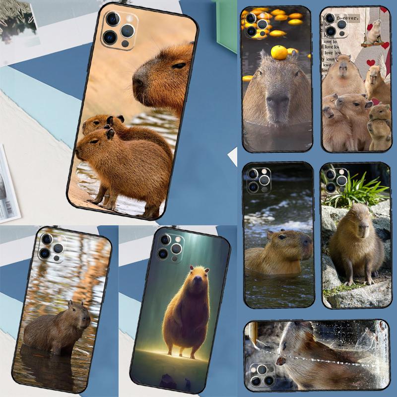 Animal Funny Capybara Case For Oppo A5 Pro A15 A17 A57 A77 A94 A74 A54 A16 A76 A96 A40 A60 A80 A18 A38 A58 A78 A98