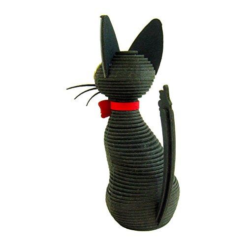 Miniature Paper Craft Kit Giant Bean Bag Chairs Kiki's Delivery Service Jiji Black Small MK07-25