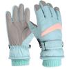 Upgraded Outdoor Children's Ski Gloves Cycling Gloves Winter Mountaineering Warm Gloves Waterproof