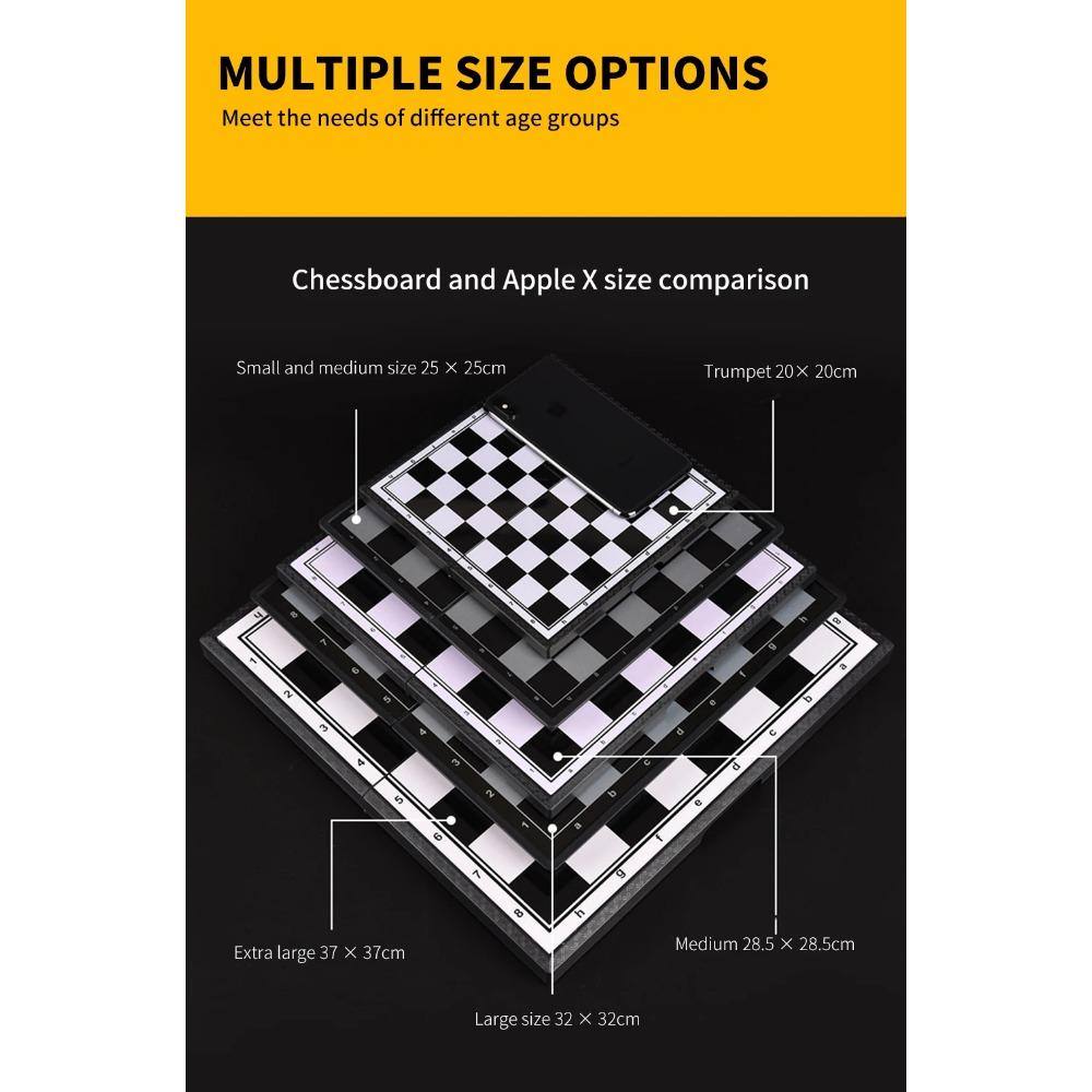 Портативный специальный магнитный набор для шахмат, нард и шашек, большая доска, шашки, развлечения, рождественские дорожные игры для взрослых и детей, подарок