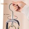 Japanese Style Bag Hook with 360 Degree Rotating Hook Scarf Hat Storage Rack Non-deformation Closet