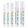 5 Pcs/Set Water-Based Chalkboard Marker Dust-Free Chalk Pen White Liquid Chalk Marker School and Office Supplies