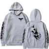 New Men's Autumn/Winter 2D Hoodie Sportswear Crow Ancient Clock Printed Adult Fashion Casual Sports Long Sleeve