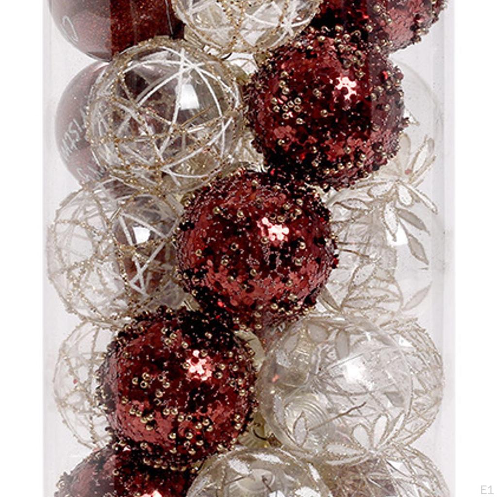 25 шт. Рождественские шары, украшения для елки, подвески-шармы, украшения для шаров