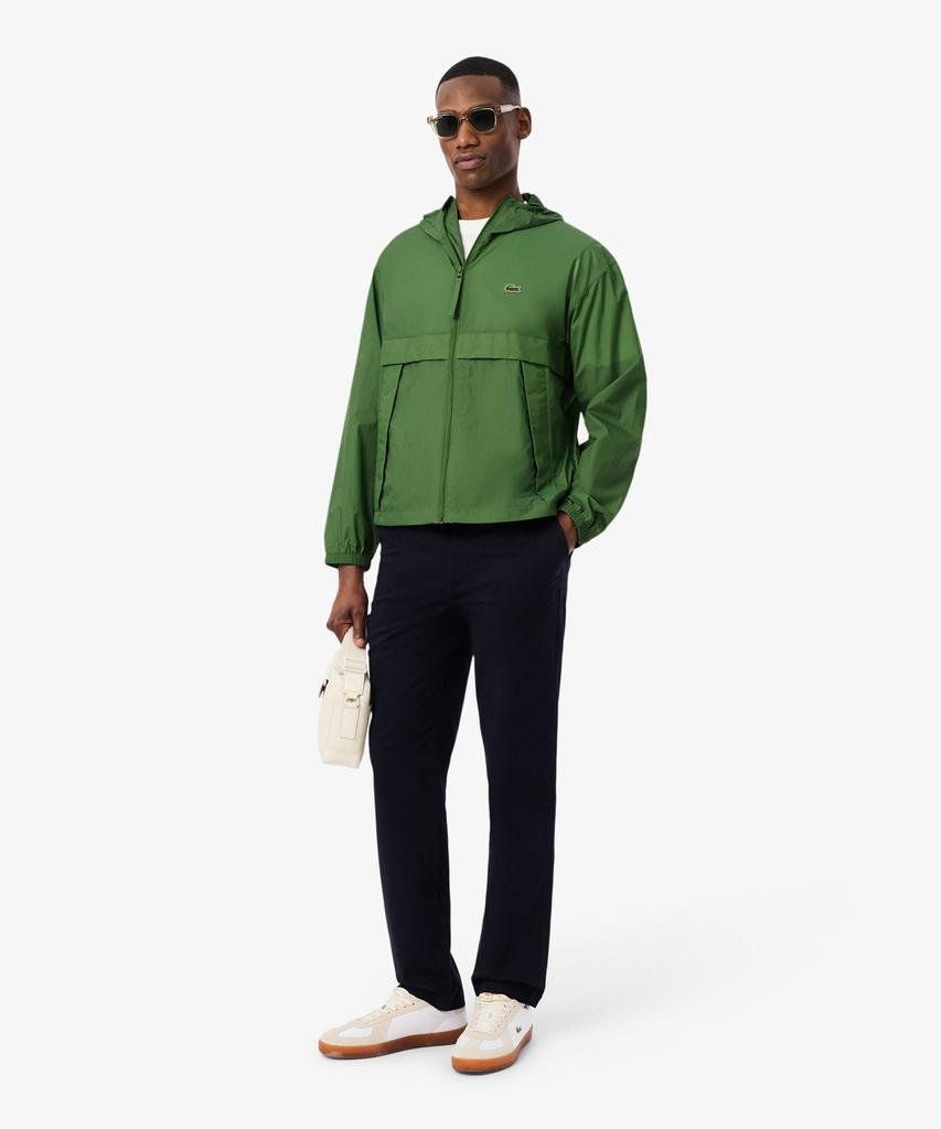 Lacoste Men'S Lightweight Packable Windbreaker Bh6264-56G 02M