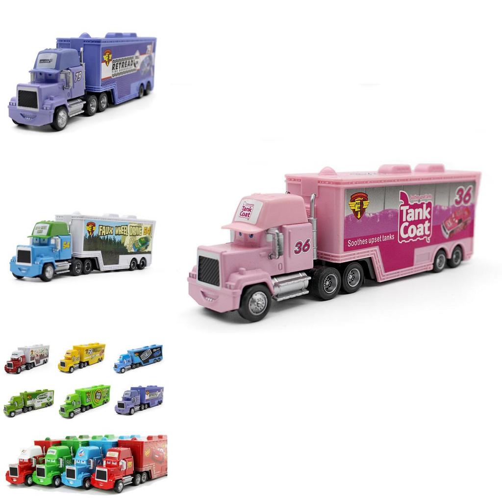 Разноцветные Машинки Мак Молния Маккуин Кинг Джексон Шторм Гоночный Грузовик Игрушка для Детей