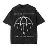 BMTH Bring Me The Horizon Постер Альбома Графический Принт Постиранная Футболка Мужская Женская Винтажная YK Мода Хлопковая Футболка Топ