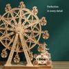 Assembly Toy 3D Rotatable Ferris Wheel Assembly Toy DIY 3D Rotatable Ferris Wheel  Toy  Kids Toys