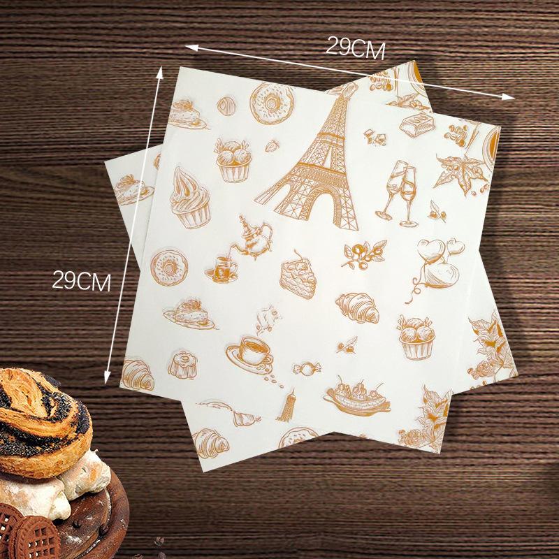 50/100 шт. Утолщенная и жиронепроницаемая коробка для упаковки бургеров Одноразовая коробка для бургеров Пищевой класс Коробки для фаст-фуда на вынос