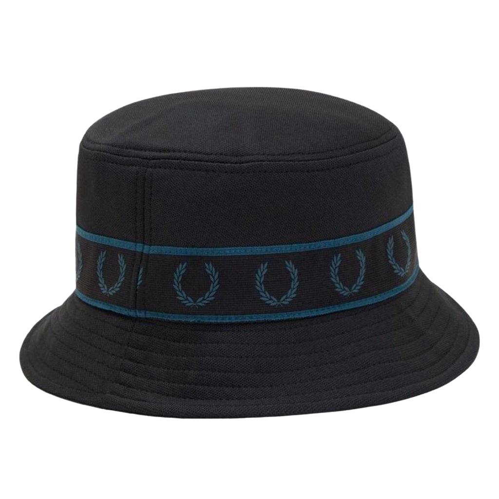 Fred Perry Unisex Adult Tape Branded Bucket Hat