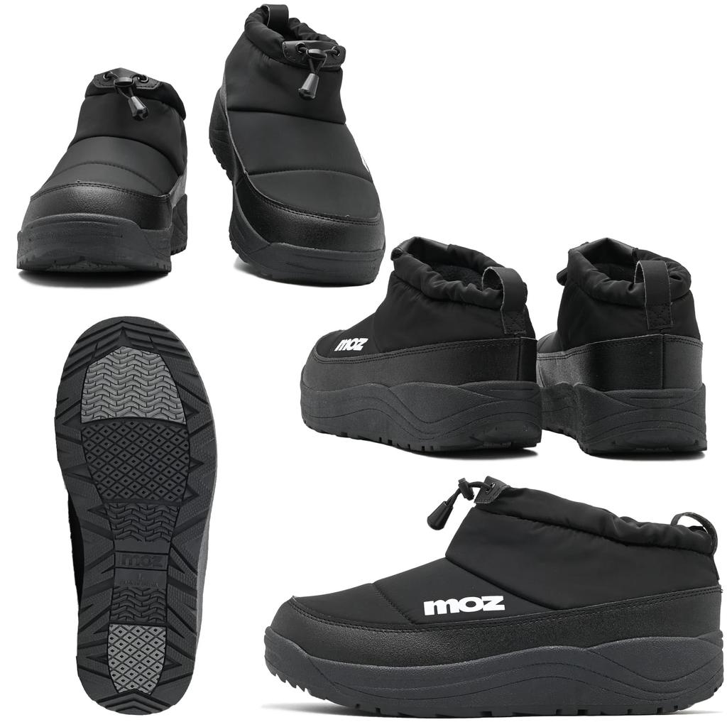 Mozu 5683 Moc Снежный Холодный Флис Размер M Низкие Ботинки, Осень/Зима Водонепроницаемые, Водоотталкивающие, Погодные, Нескользящие, Легкие, С Подкладкой, Подкладка,