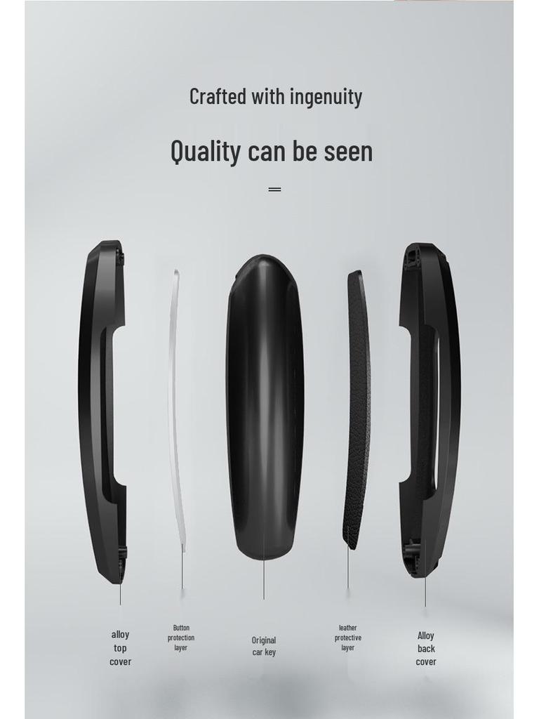 Skoda Octavia, Superb, Karoq, Kodiaq GT Key Case Metal Shell