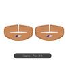 For BMW XO02Car Valve Core 2pcs Car Leather Safety Belt Buckle Plug Protective Covers For BMW E46 E90 E60 F30 F10 E39 E36 F20 G30 G20 E87 E9